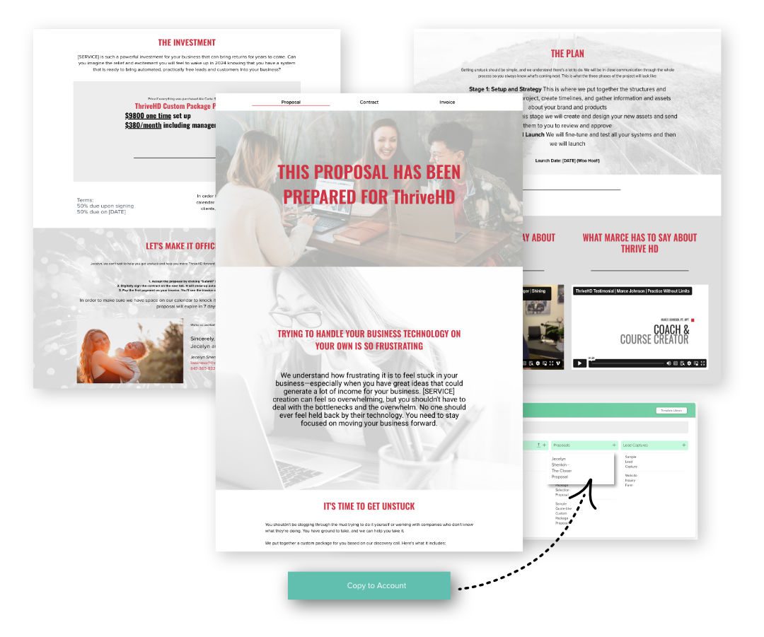 Proposal Template Graphic Proposal Template Graphic
